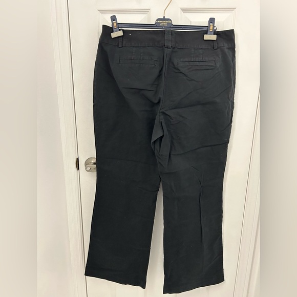 Anne Taylor Curvy Black Dress Pants, Sz 16 - Picture 5 of 6